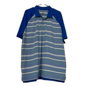 Oakley Striped Polo Shirt Sz XL #7231 EUC/NC